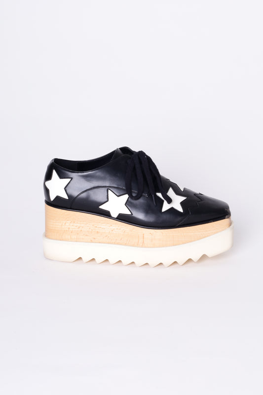 Stella McCartney Womens Black Shoes Size EU 36