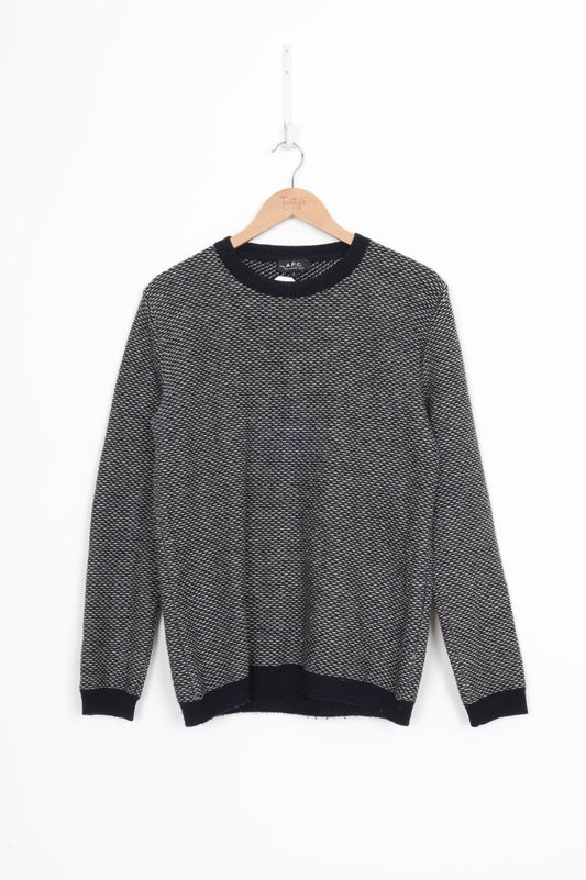A.P.C Womens Blue Jumper Size S