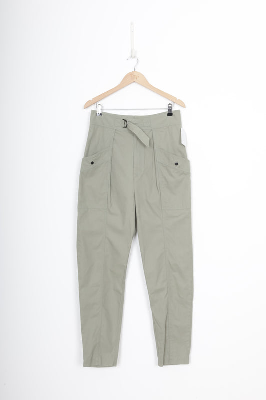 Isabel Marant Etoile Womens Green Pants Size EU 38