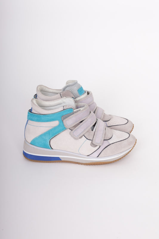 Geox Respira Womens Grey Sneakers Size EU 36