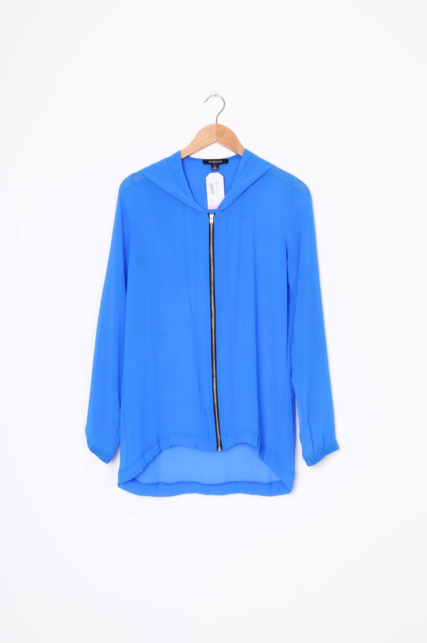 Repertoire Womens Blue Top Size 6