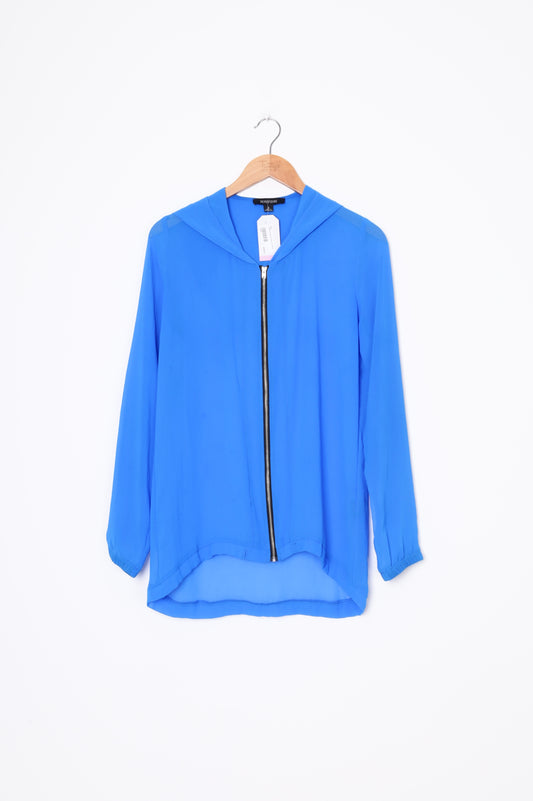 Repertoire Womens Blue Top Size 6