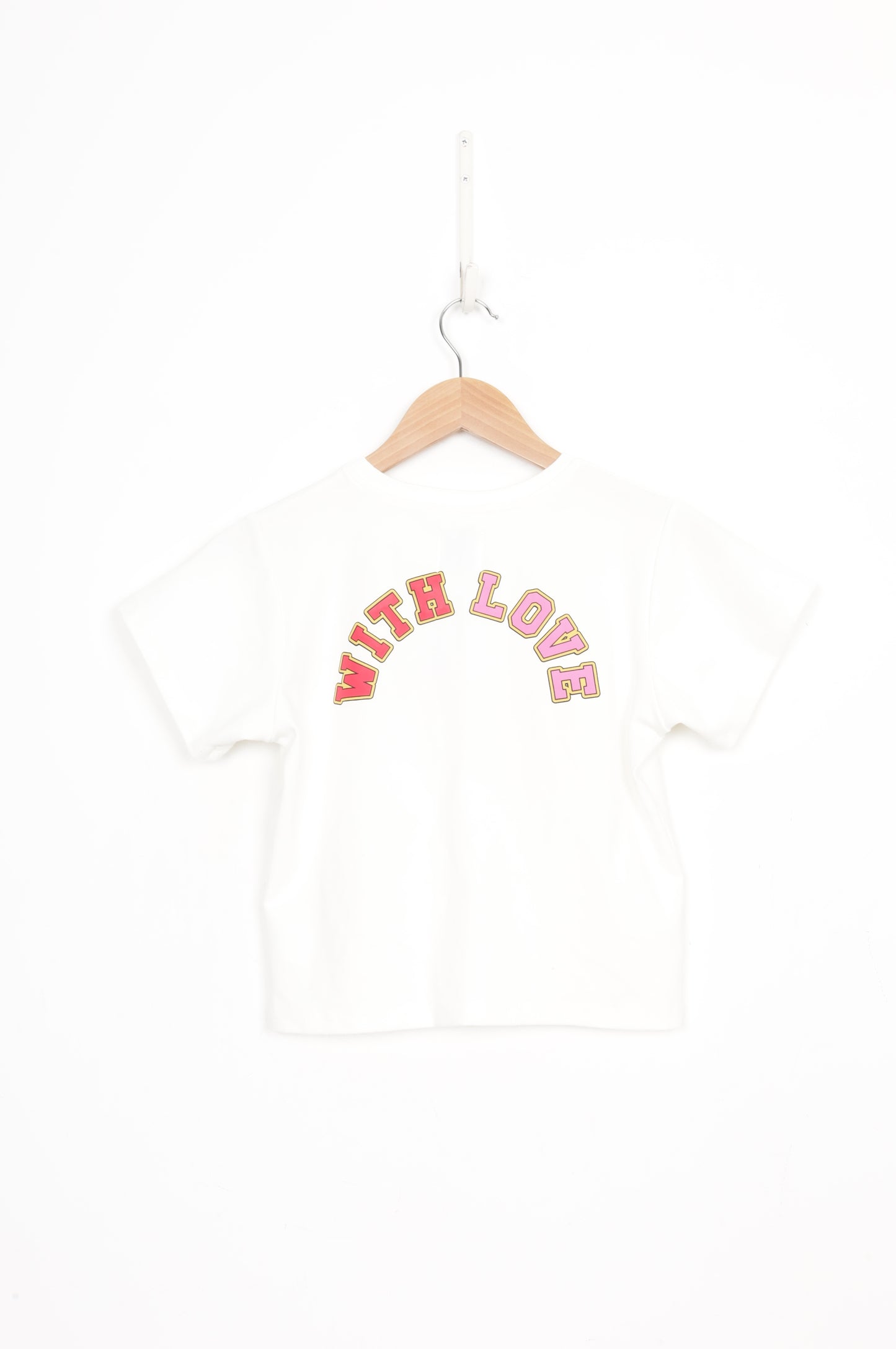 With Jean Womens White Top Size M