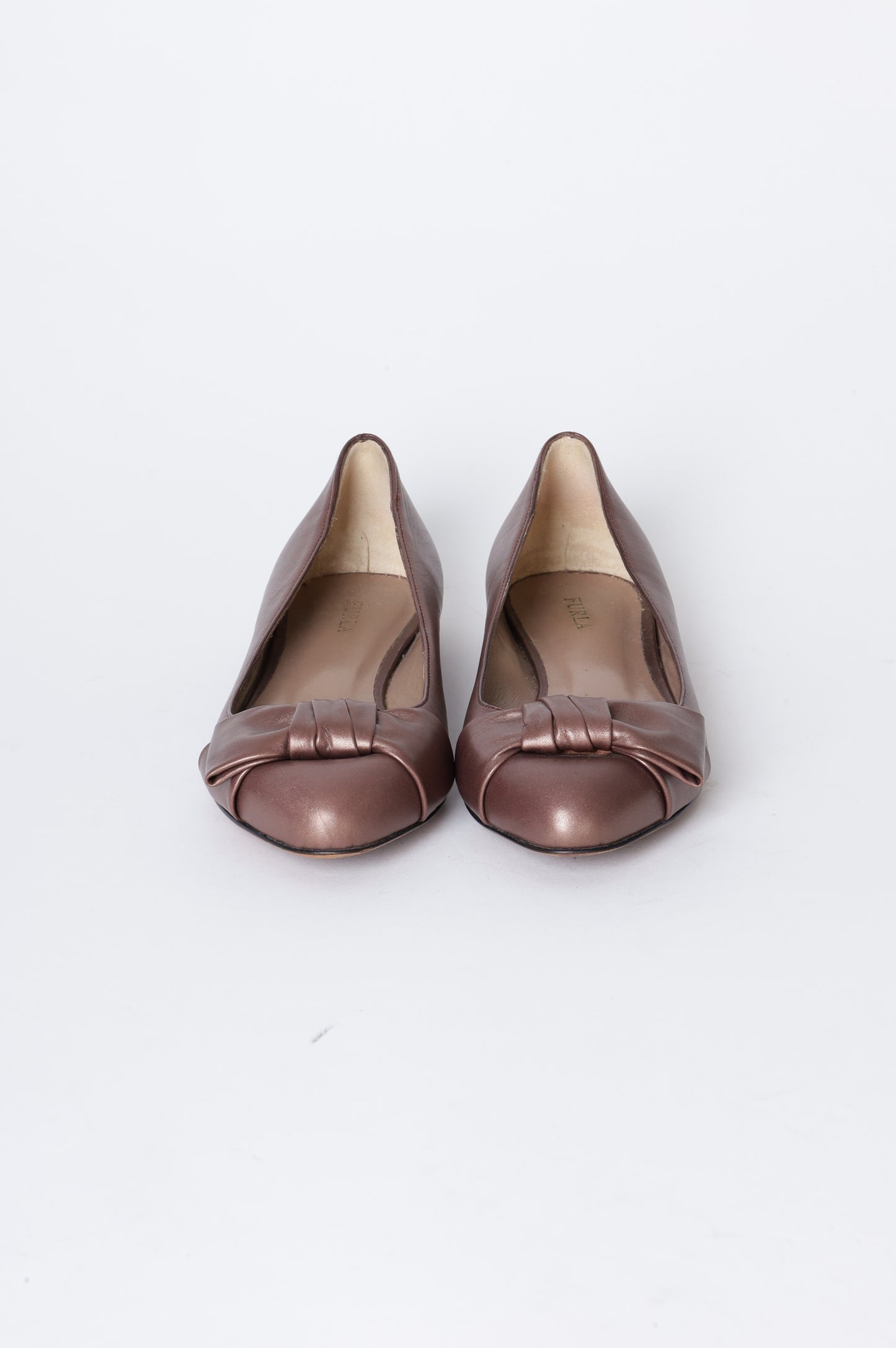 Furla Womens Brown Shoes Size EU 38
