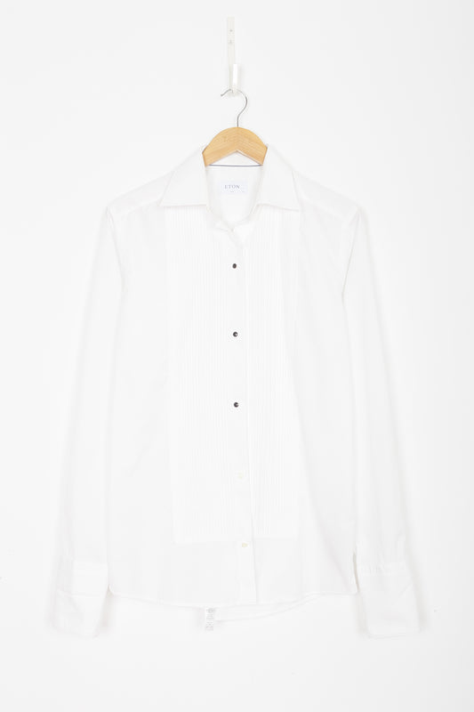 Eton Mens White Shirt Size 39