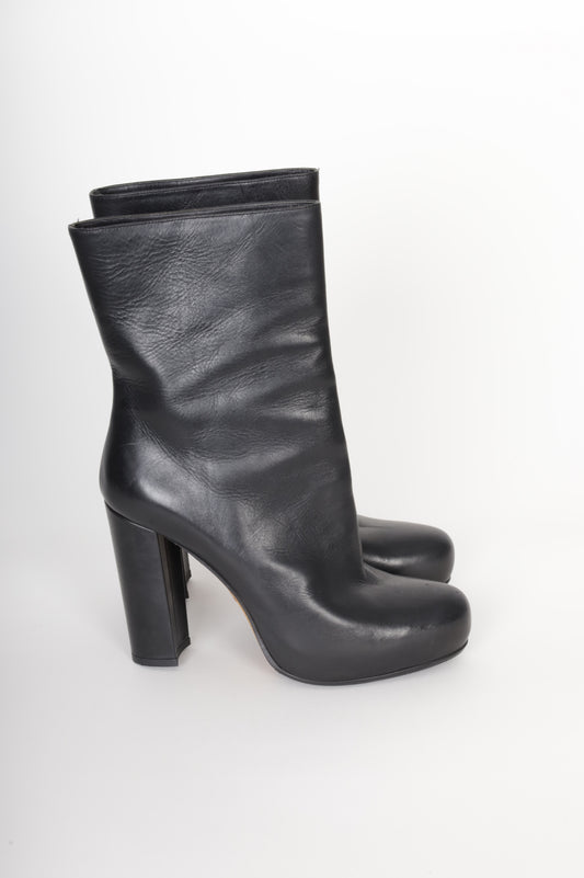 Theory Womens Black Boots  Size EU 39.5