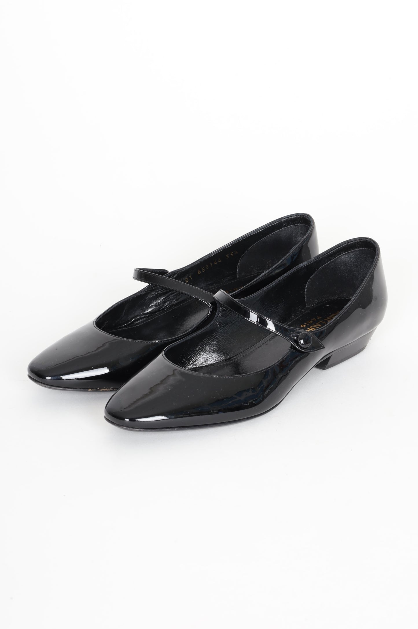 Saint Laurent Womens Black Shoes Size EU 35.5