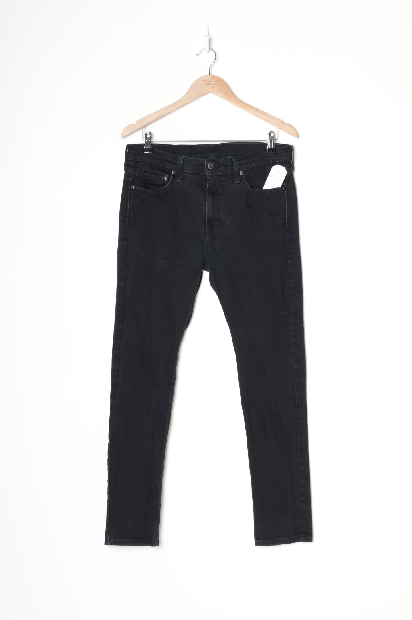Levis Mens Black Jeans Size W 33