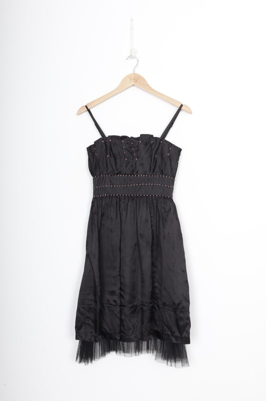 Sabine Womens Black Dress Size 8