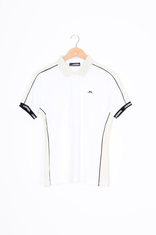 J.Lindeberg Womens White Shirt Size L