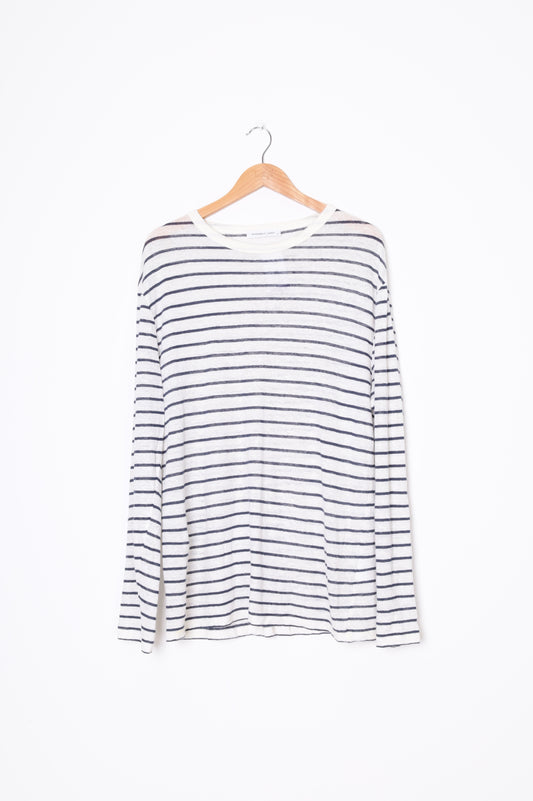Assembly Label Womens White Jumper Size S