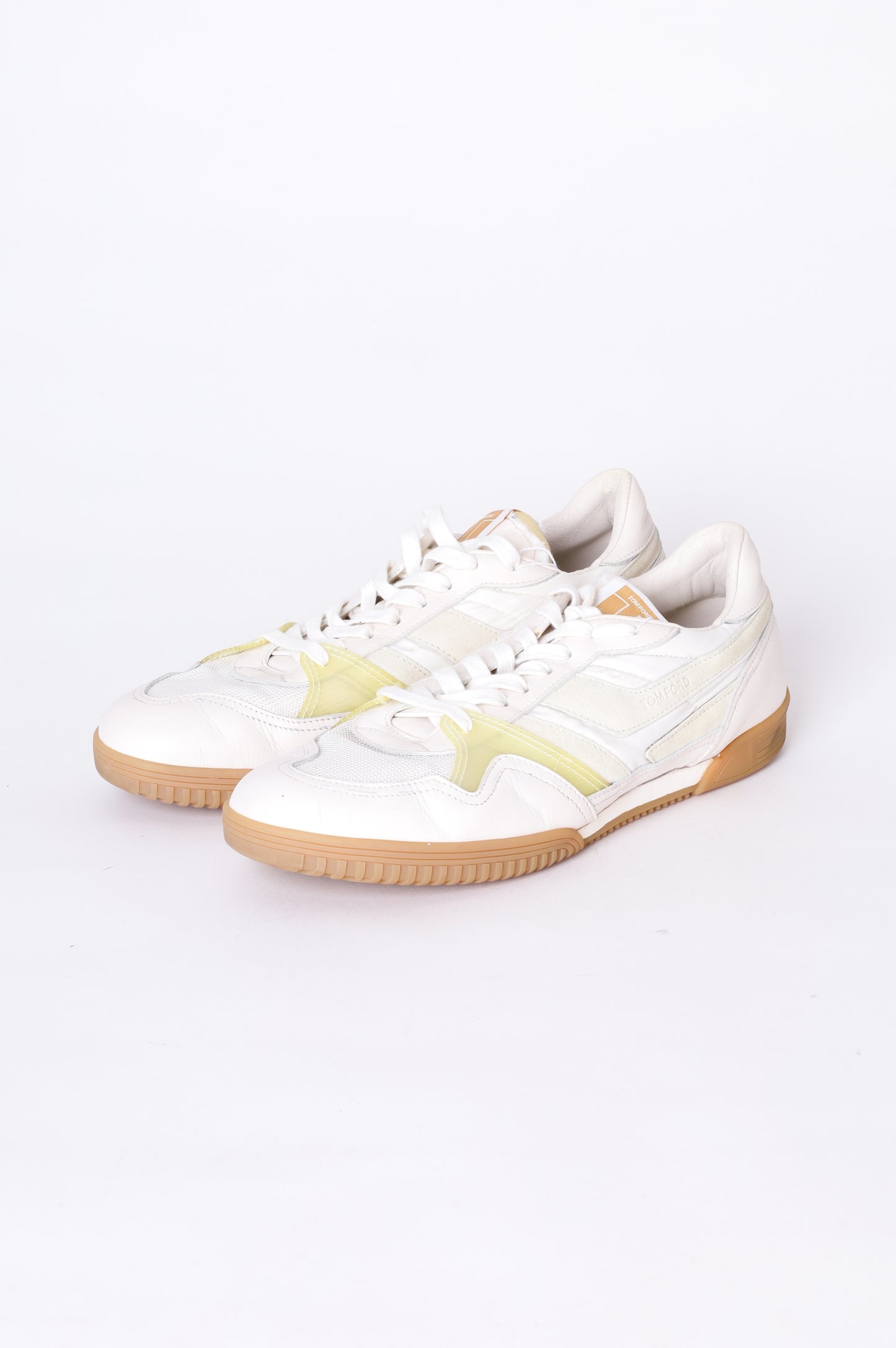 Tom Ford Mens White Shoes Size EU 45