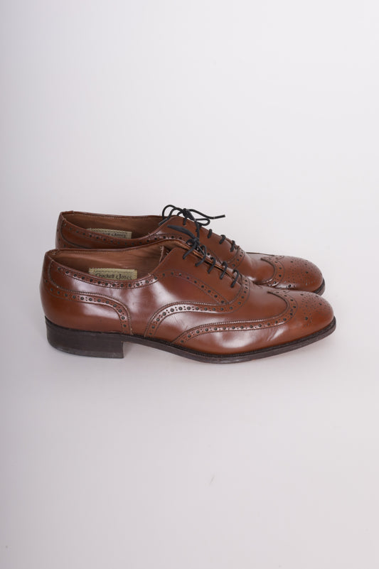 Crockett & Jones Mens Brown Shoes Size EU 42.5