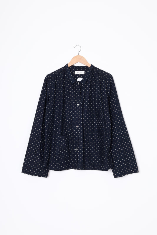 Skall Studio Womens Blue Shirt Size EU 40