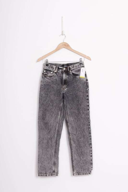 A.P.C Womens Grey Jeans Size W 25