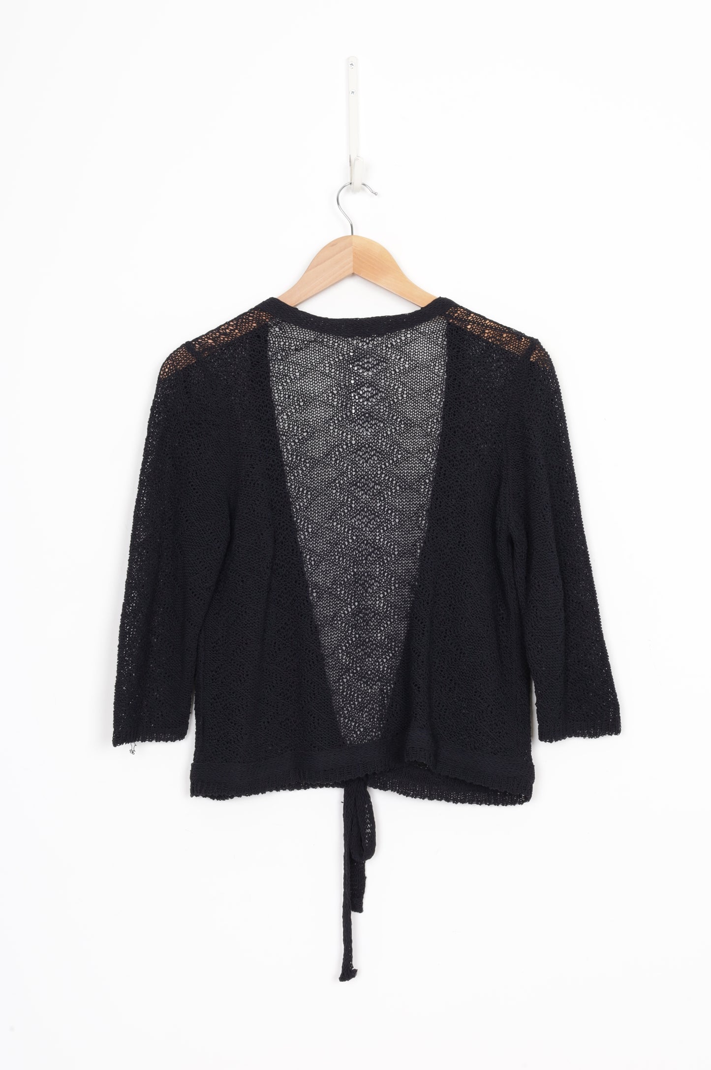 Visage Womens Blue Cardigan Size M