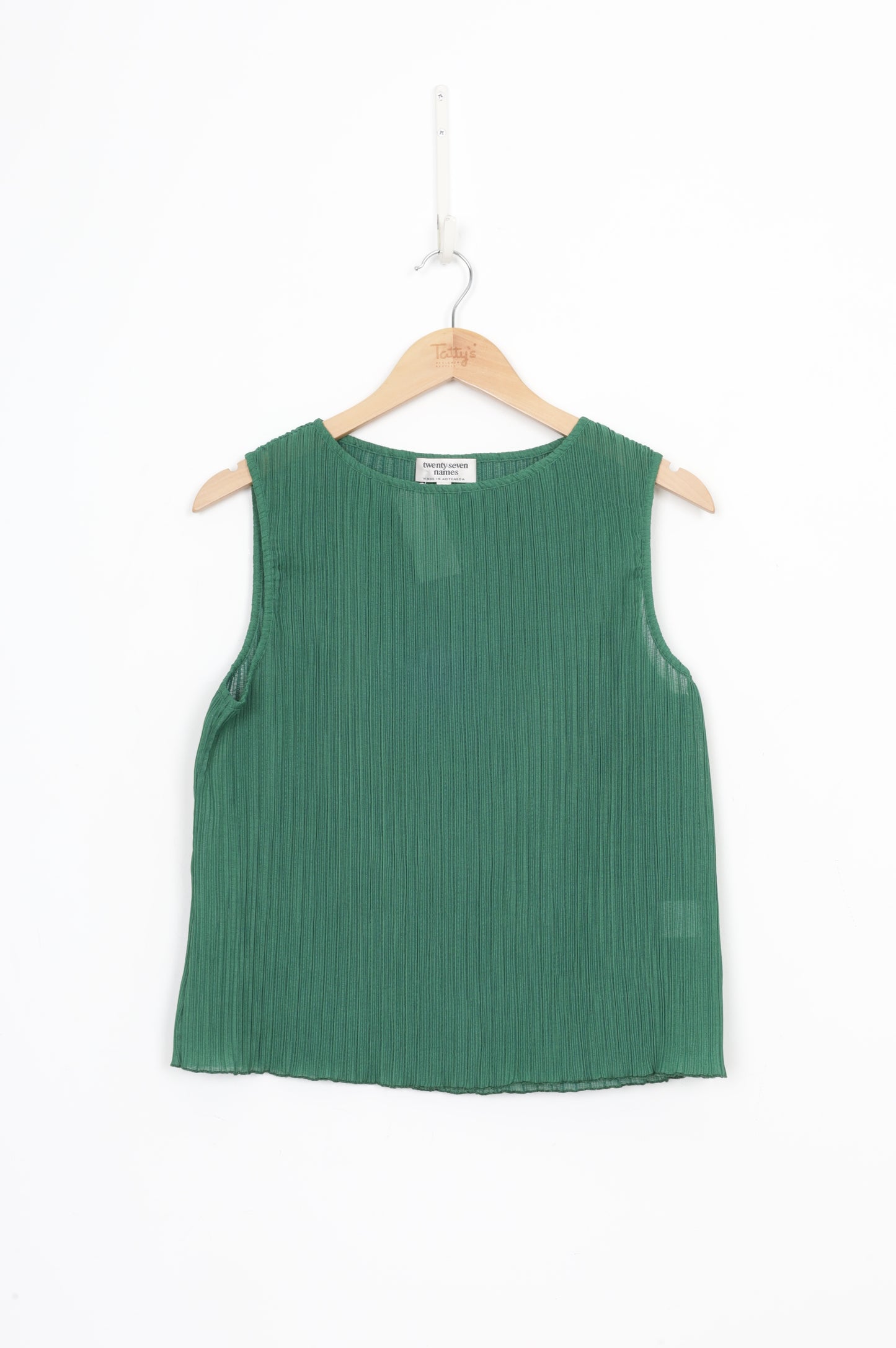 Twenty-Seven Names Womens Green Top Size 12