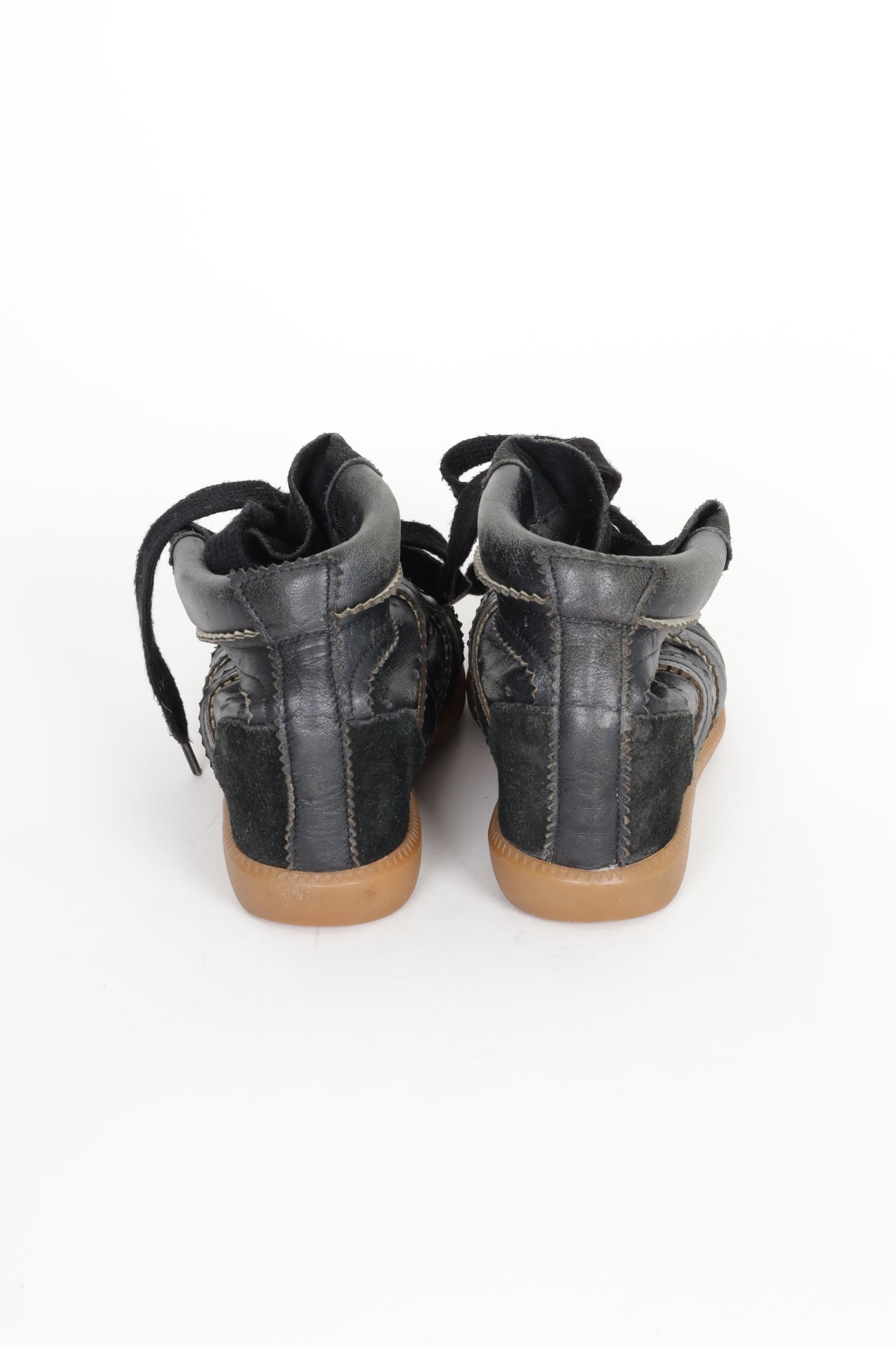 Isabel Marant Womens Black Sneakers Size EU 38