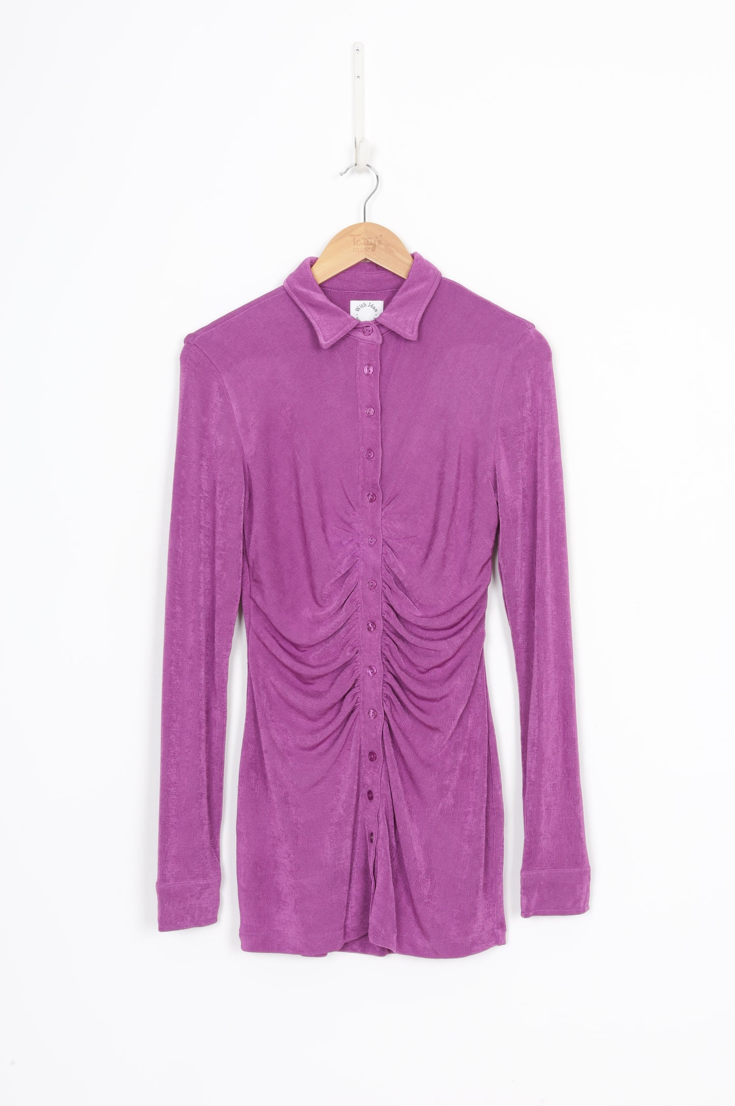 With Jean Womens Purple Dress Size XS
