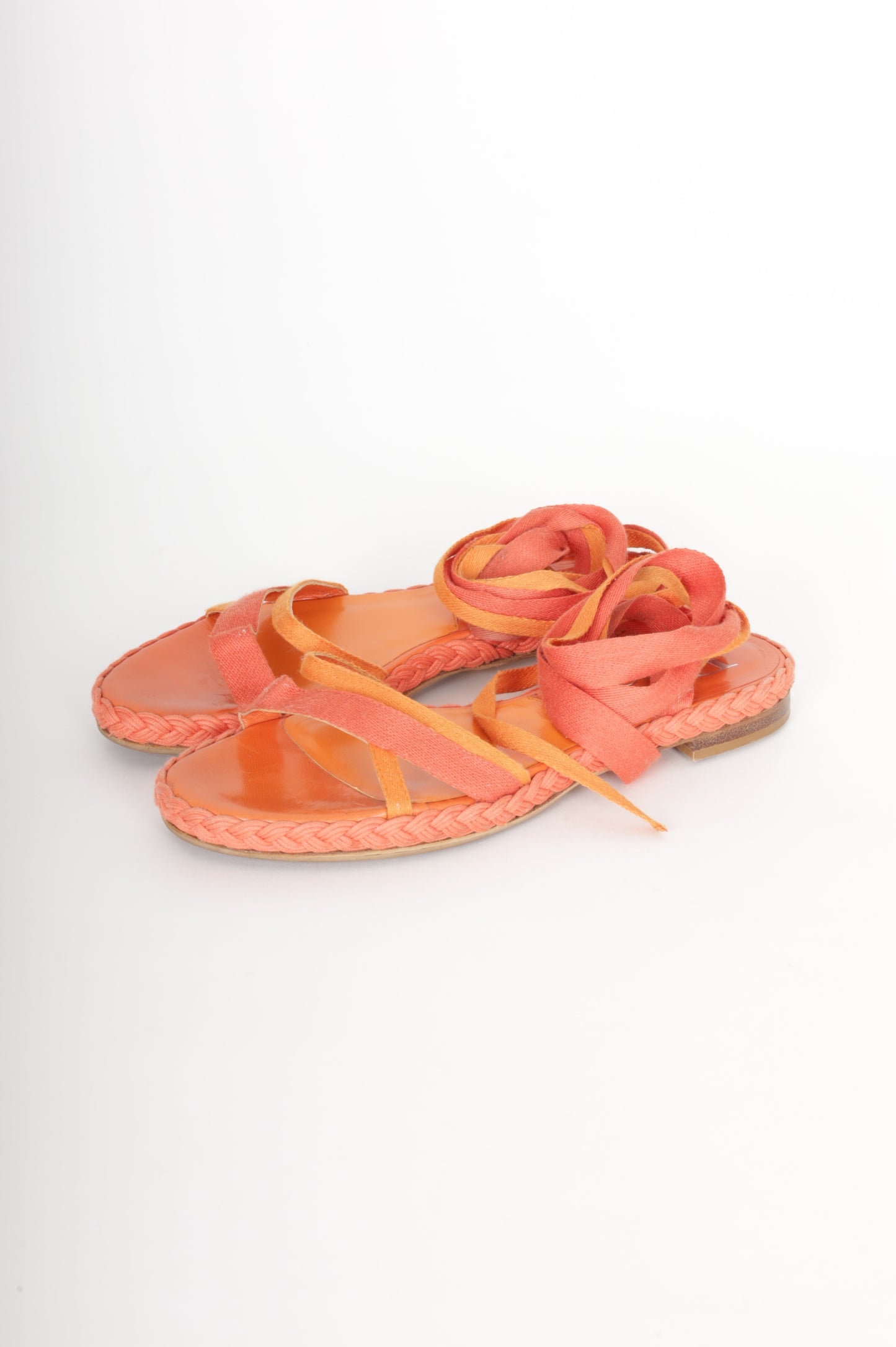 Dior Womens Orange Shoes Size EU 36