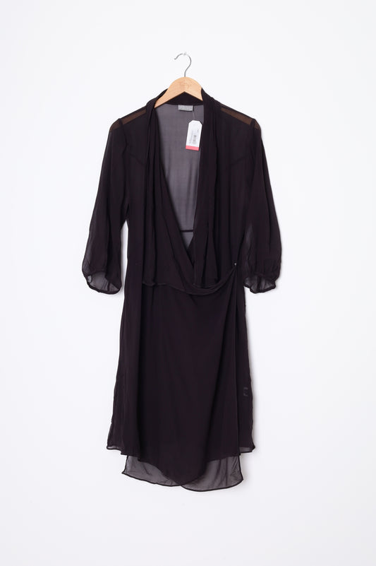 Pearl Womens Brown Dress Size L