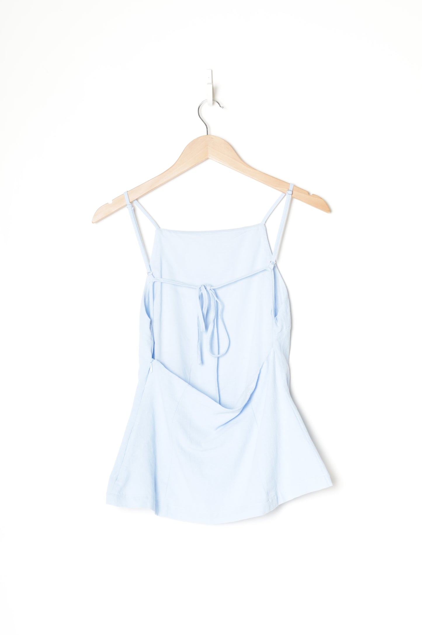 Aere Womens Blue Top Size 8