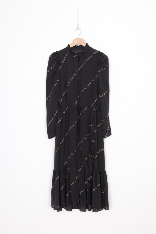 No Label Womens Black Dress Size S