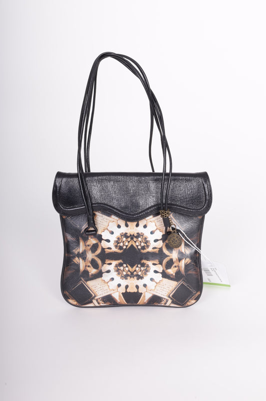 Donna May Bolinger Womens Black Bag Size O/S