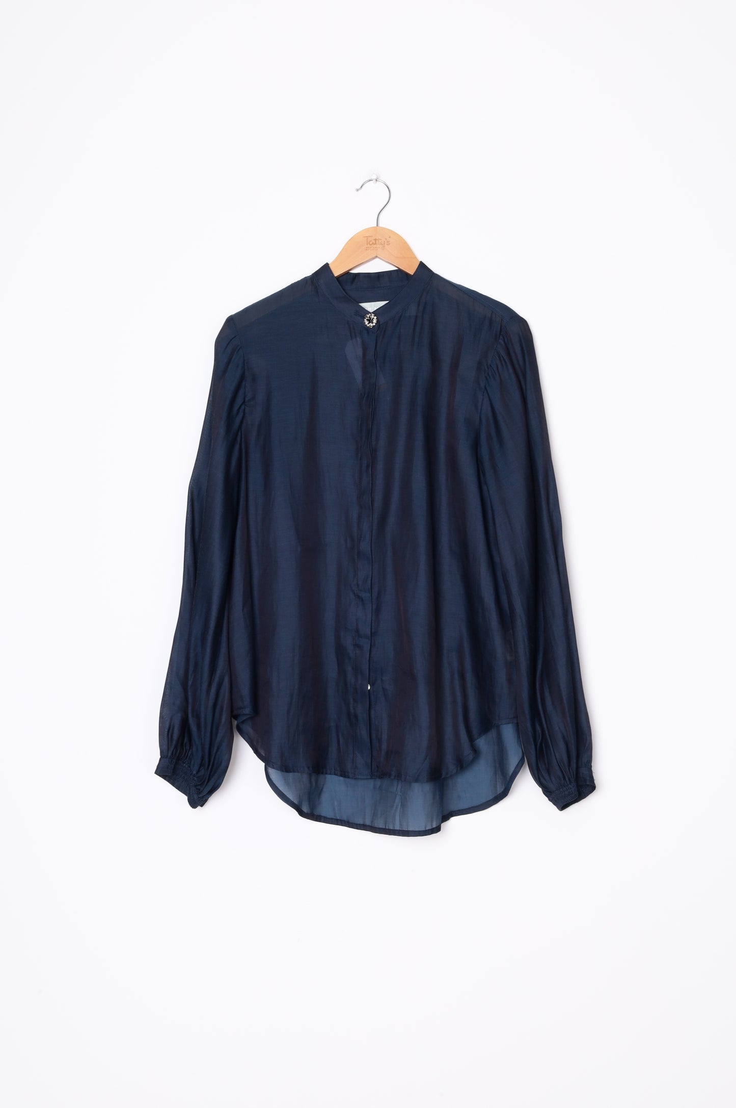 Sarah-Jane Clarke Womens Blue Shirt Size 12