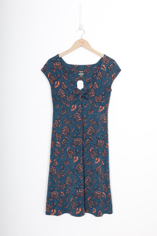 Vesta Womens Blue Dress Size M