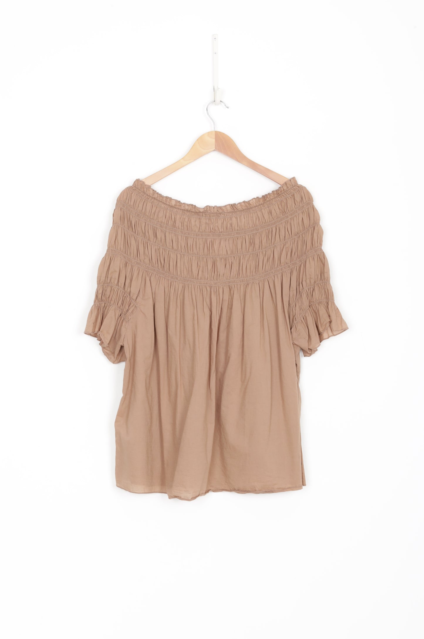 Karen Walker Womens Brown Top Size 12