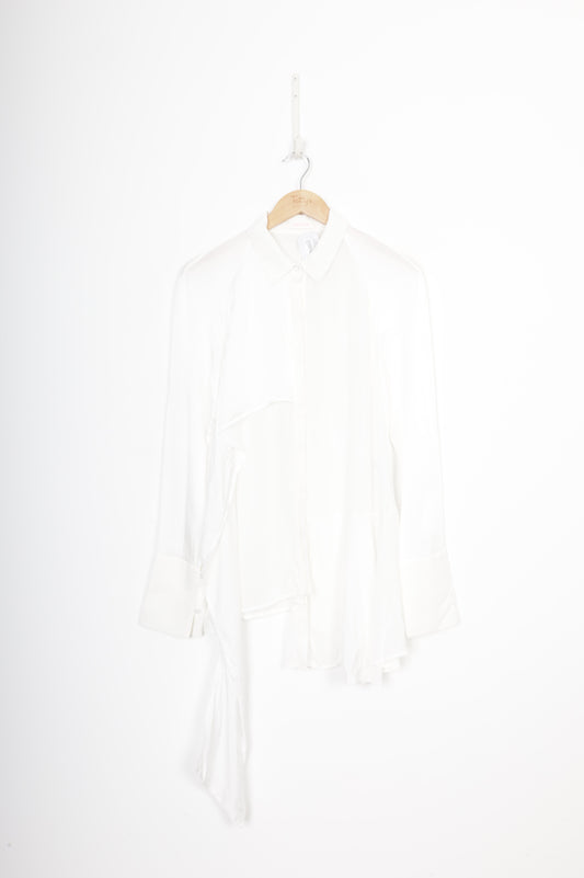 sass&bide Womens White Shirt Size UK 10