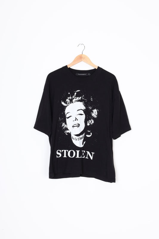 Stolen Girlfriends Club Mens Black T-shirt Size M