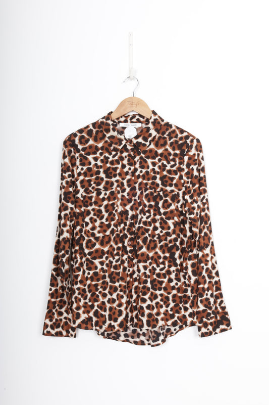 Samsoe Samsoe Womens Brown Shirt Size L