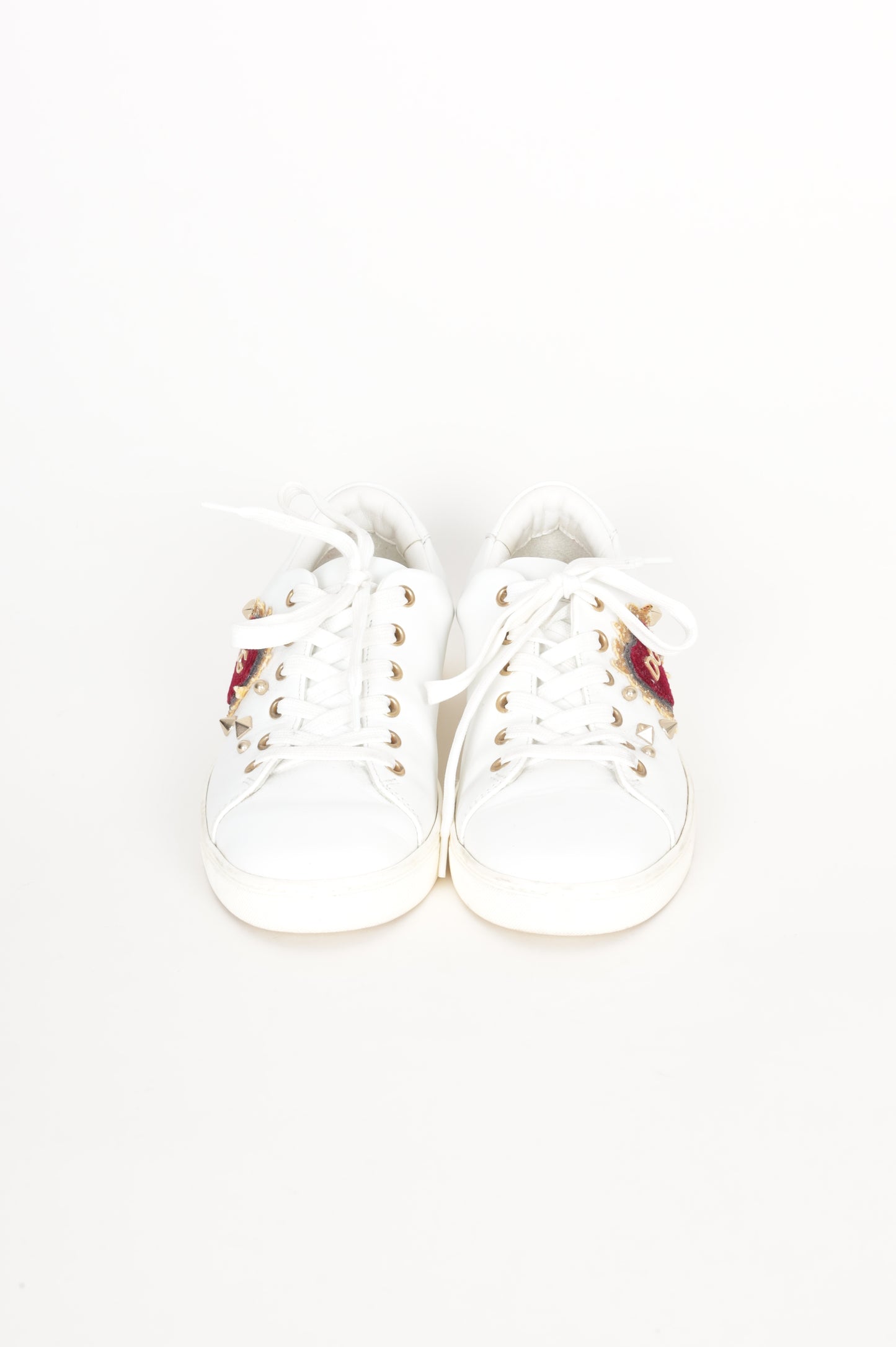 Dolce & Gabbana Womens White Sneakers Size EU 38