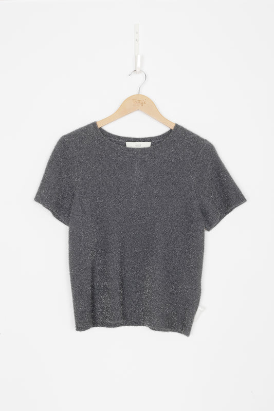 Harris Tapper Womens Grey Top Size M