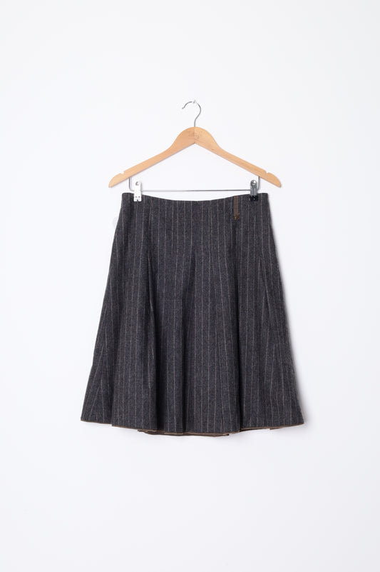 Gunex Womens Grey Skirt Size 42