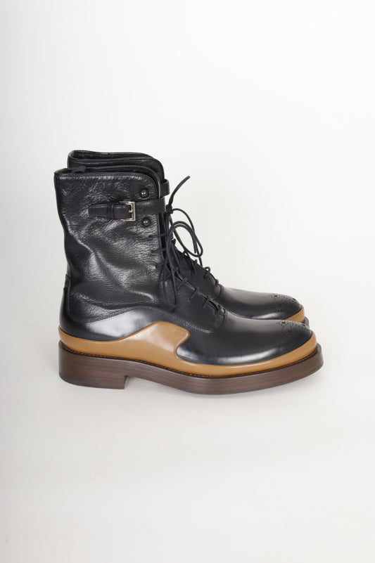 Prada Womens Black Boots  Size EU 39.5
