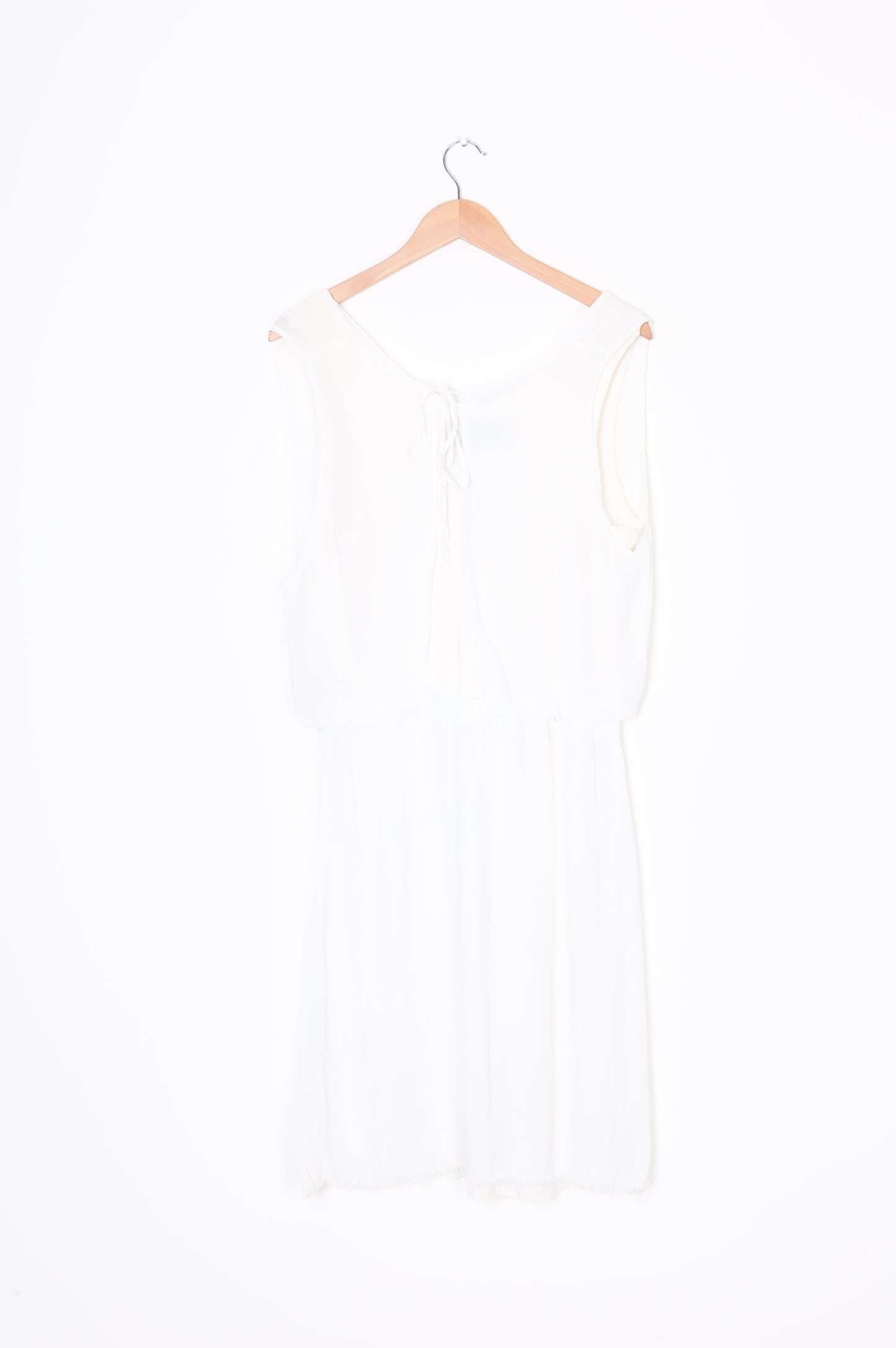 Nom D Womens White Dress Size 1