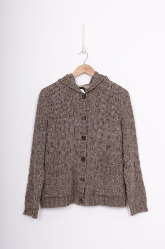 Standard Issue Womens Brown Cardigan Size M