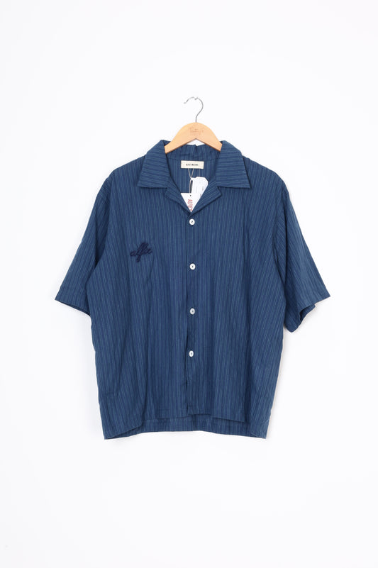 Alfie's Mission Mens Blue Shirt Size L