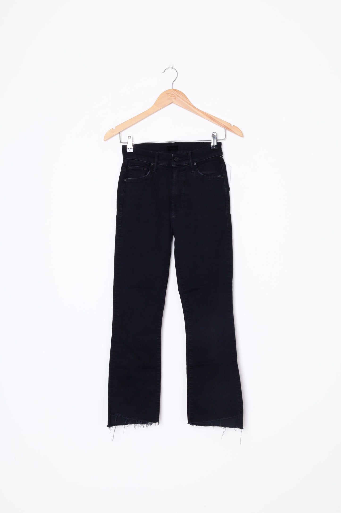 Mother Womens Black Jeans Size W 25