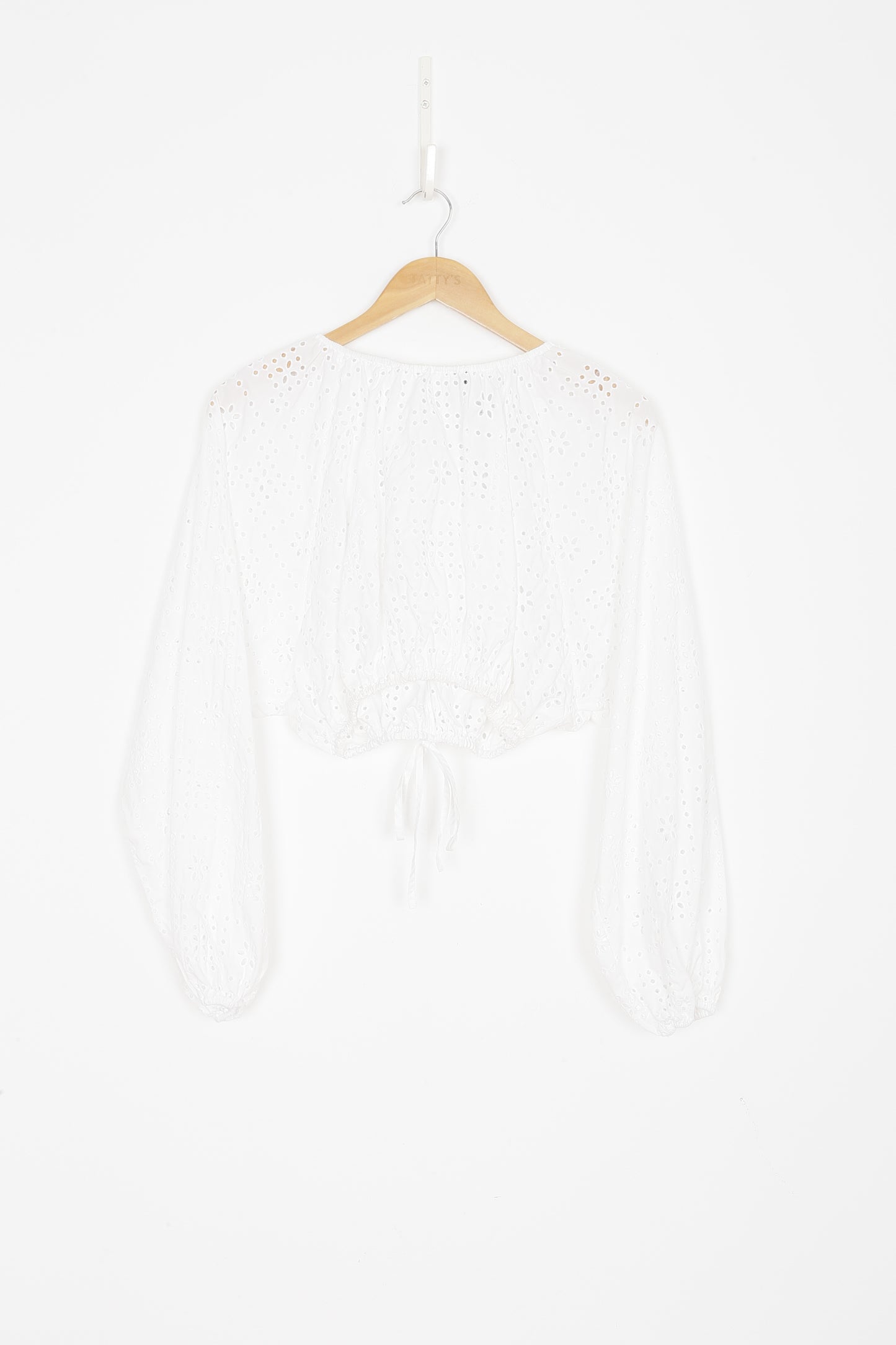 Matteau Womens White Top Size 10