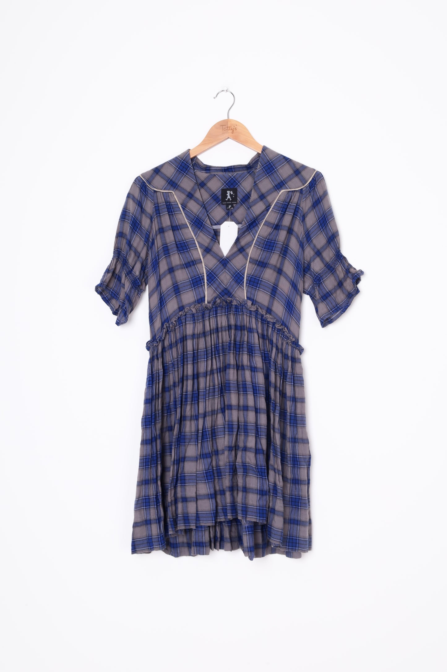 Karen Walker Runaway Womens Grey Dress Size 12