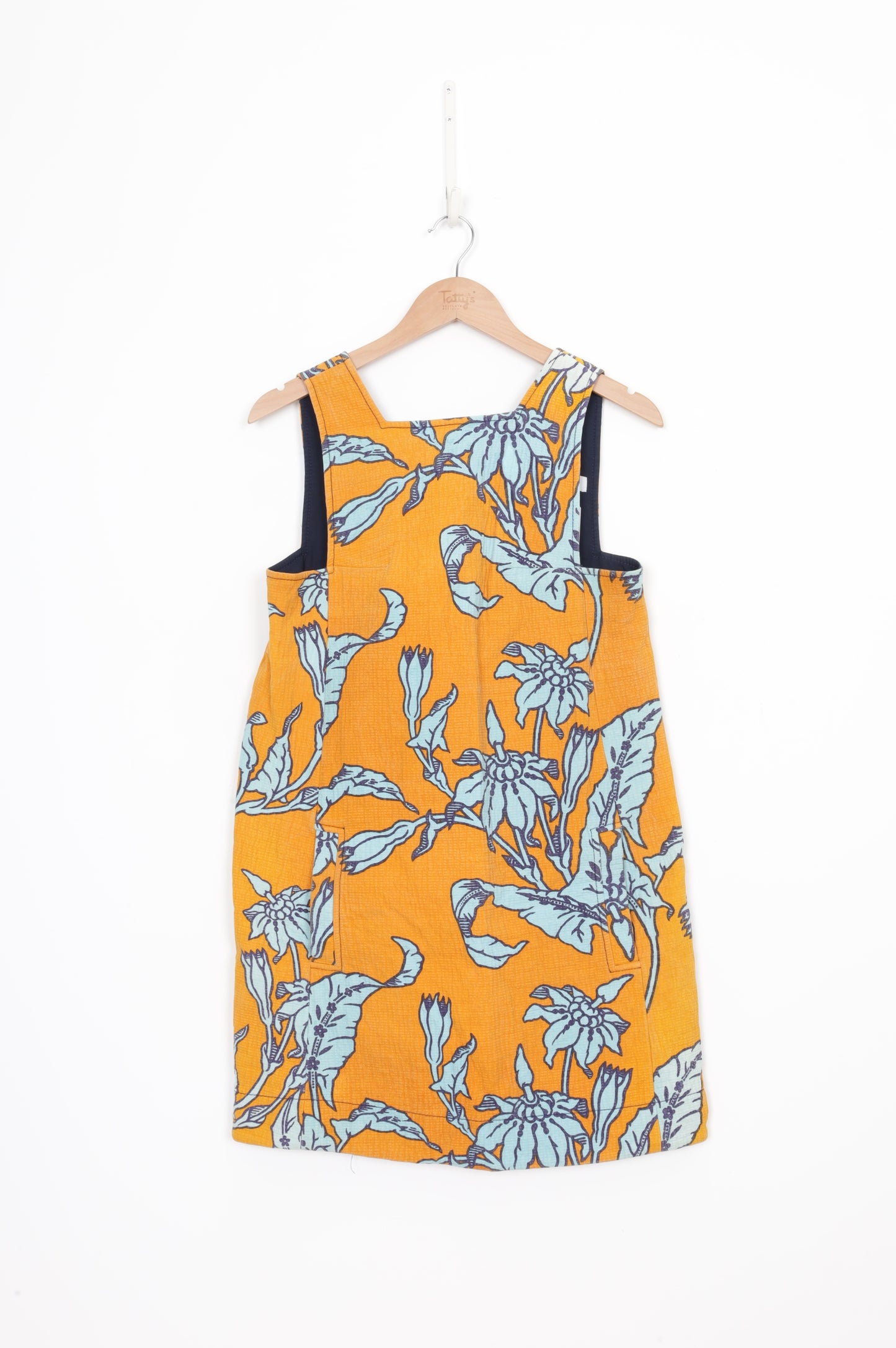 Karen Walker Womens Orange Dress Size 6