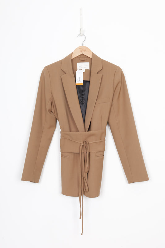 Viktoria & Woods Womens Brown Blazer Size 1