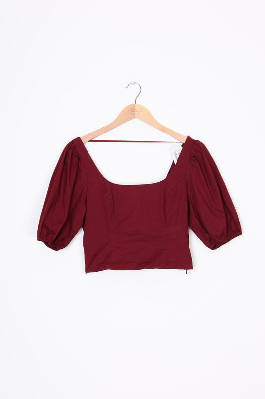 Staud Womens Purple Top Size 4