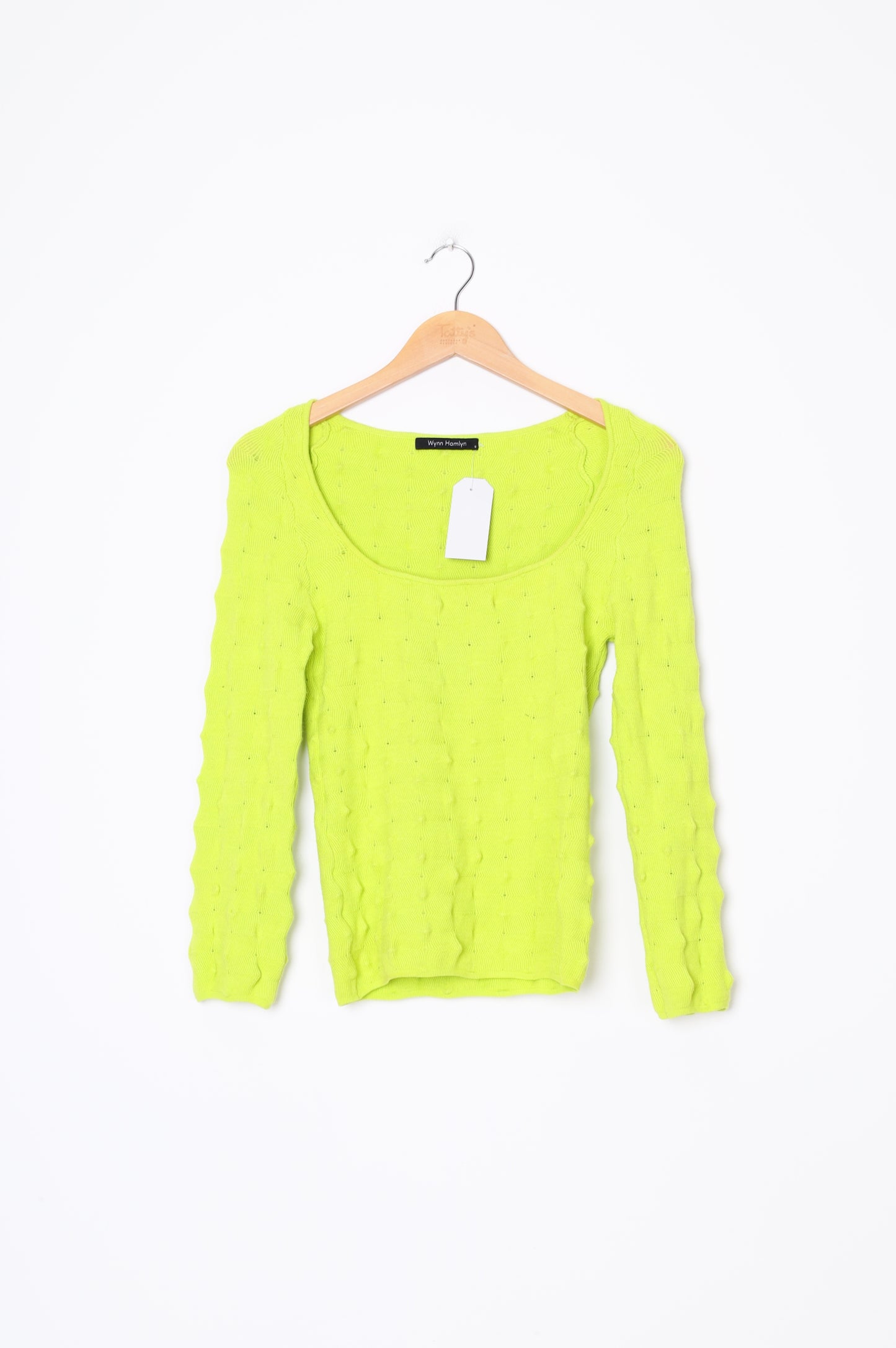 Wynn Hamlyn Womens Green Top Size S