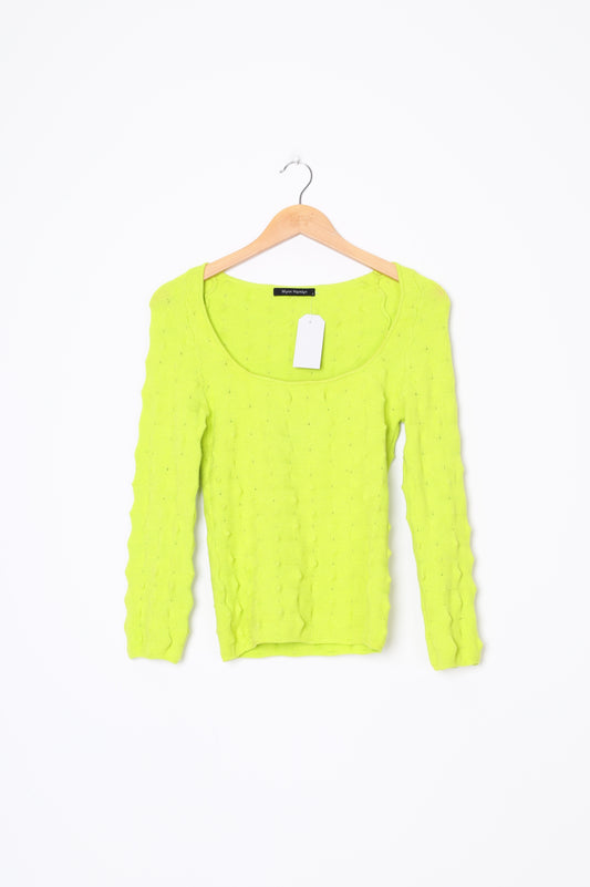 Wynn Hamlyn Womens Green Top Size S