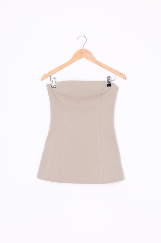 Rebe Womens Grey Top Size XS